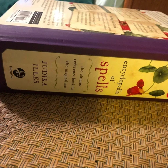 Purple and White Encyclopedia of 5,000 Spells - Picture 9 of 9